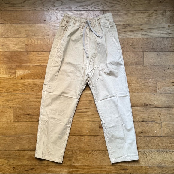 Nili Lotan ‘Casablanca’ with drawstring pant in almond color (size: XS) - Picture 1 of 10